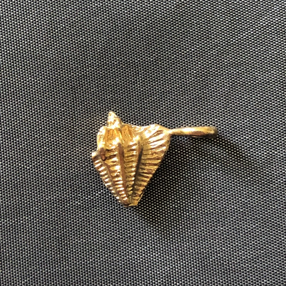 ✨Beautiful seashell golden charm✨